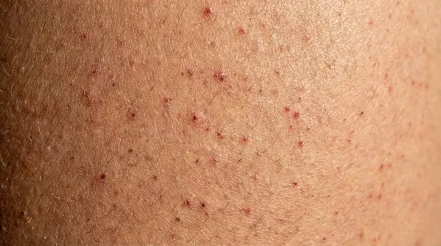 Pelitos enterrados (vellos encarnados)